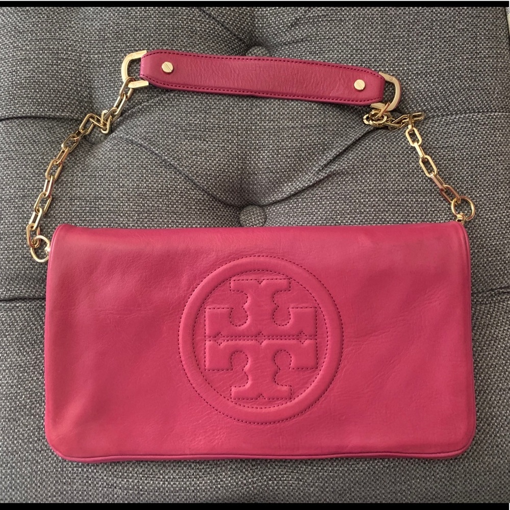 ‼️SOLD❗️Tory Burch Bombe Reva Clutch
